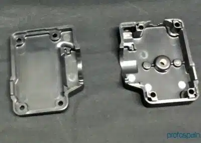 a close up of a metal object