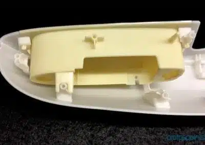 a plastic object on a plate
